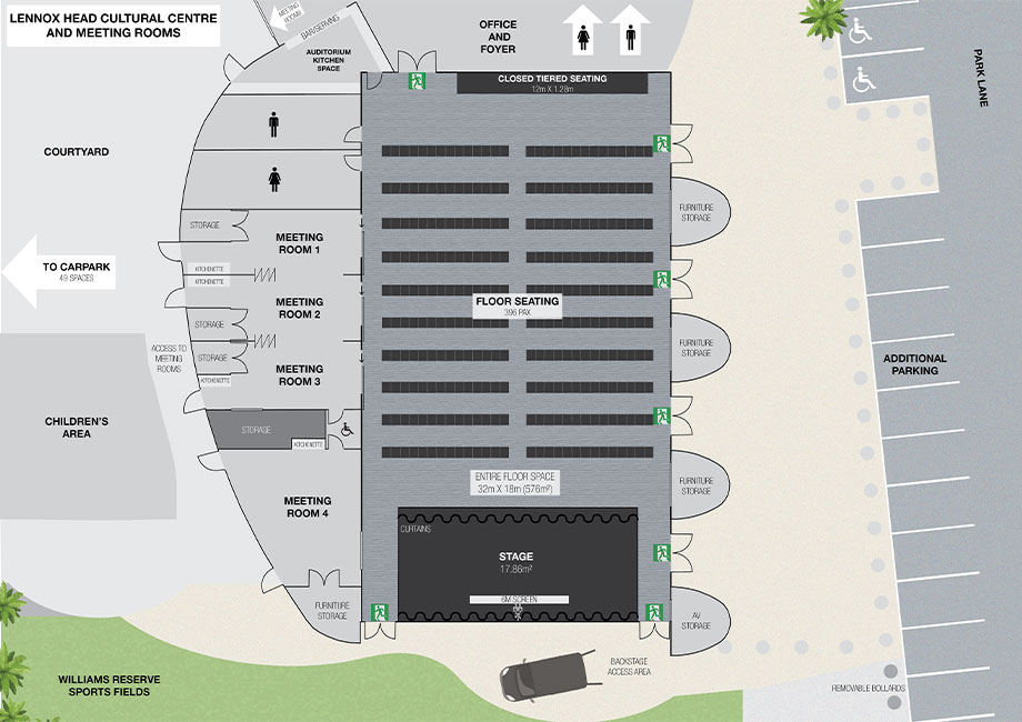 Web floor seating plan