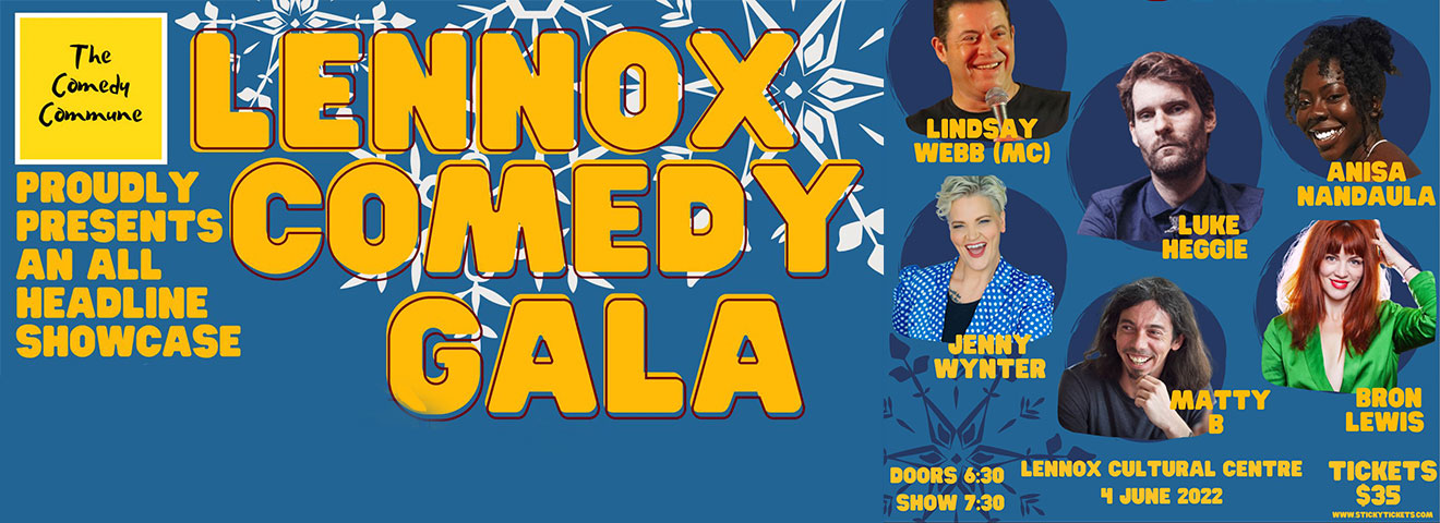 Events at Lennox Comedy Gala